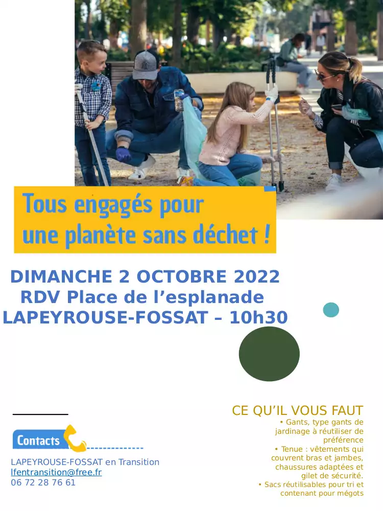 Journée de ramassage des déchets